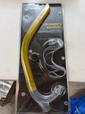 FINIS Adult Original Swimmers  Snorkel New Center Mount Training Lap Swimming